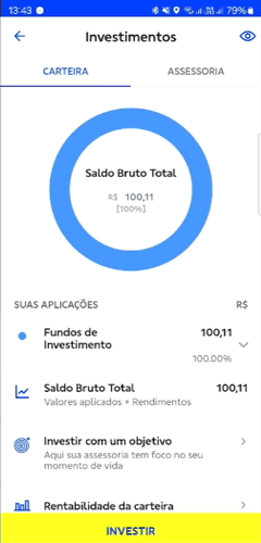 Screenshot do aplicativo